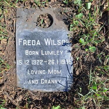 WILSON Freda nee LUMLEY 1922-1995