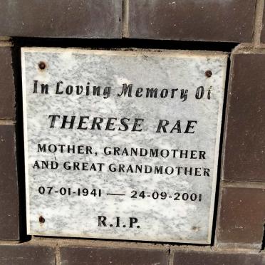 RAE Therese 1941-2001