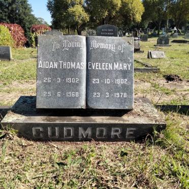 CUDMORE Aidan Thomas 1902-1968 &amp; Eveleen Mary 1902-1978