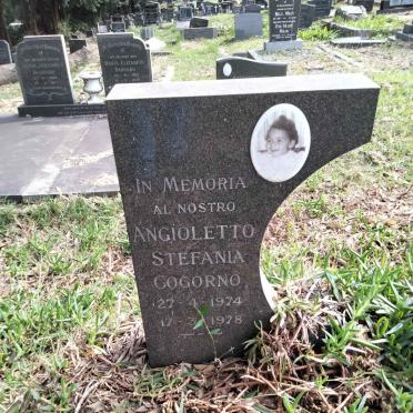 COGORNO Angioletto Stefania 1974-1978