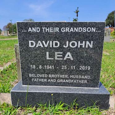 LEA David John 1941-2019