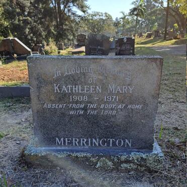 MERRINGTON Kathleen Mary 1908-1971