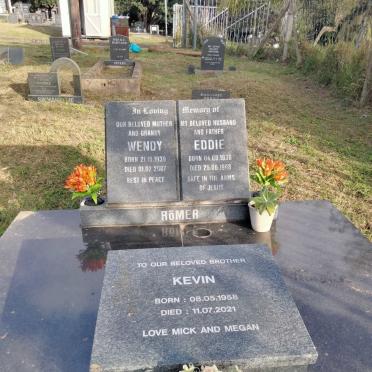 ROMER Eddie 1936-1998 &amp; Wendy 1939-2007 :: ROMER Kevin 1958-2021 