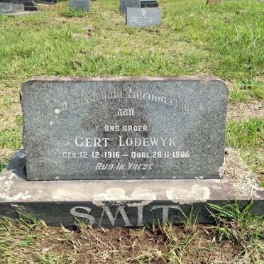 SMIT Gert Lodewyk 1916-1965