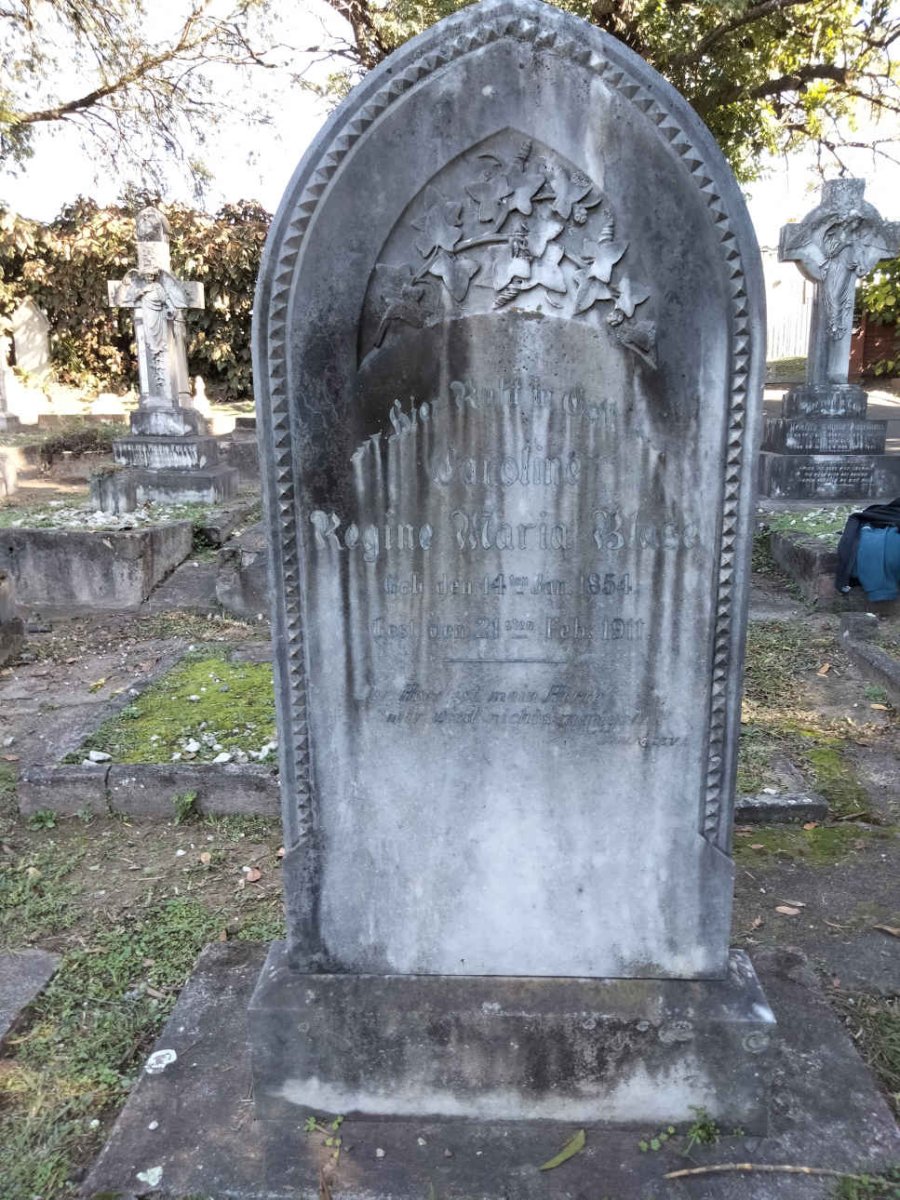 BLASE Carolina Regine Maria 1854-1911