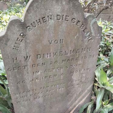 DINKELMANN H.W. -1881