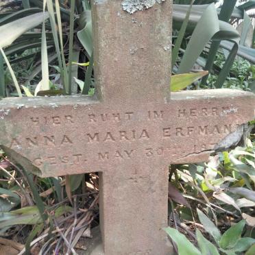 ERFMANN Anna Maria -187?