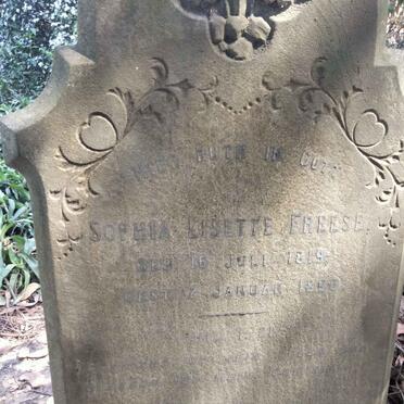 FREESE Sophia Lisette 1819-1890