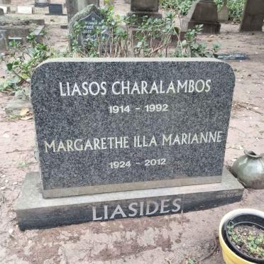 LIASIDES Liasos Charalambos 1914-1992 &amp; Margarethe Illa Marianne 1924-2012