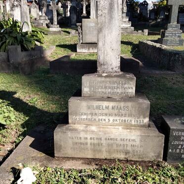 MAASS Wilhelm 1895-1935