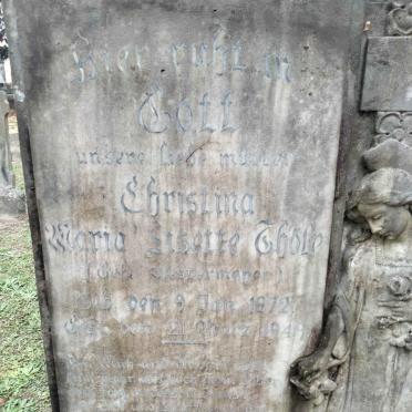 THOLE Christina Maria Lisette nee WESTERMEYER 1872-1949