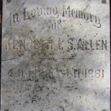 ALLEN Kenneth L. 1922-1981