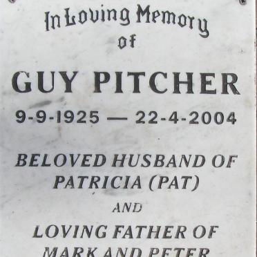 PITCHER Guy 1925-2005