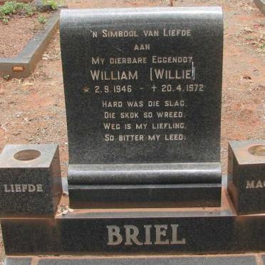 BRIEL William 1946-1972