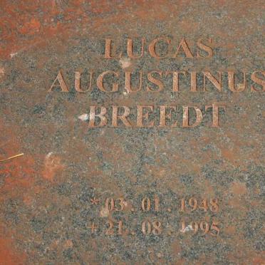 BREEDT Lucas Augustinus 1948-1995 :: BREEDT Lucas Augustinus 1980-2001
