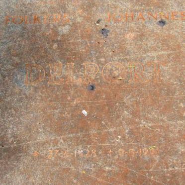 DELPORT Folkers Johannes 1928-1981