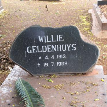 GELDENHUYS Willie 1913-1988