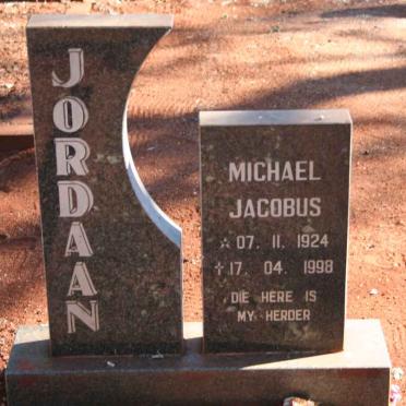 JORDAAN Michael Jacobus 1924-1998