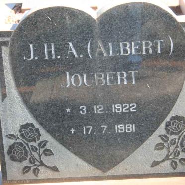 JOUBERT J.H.A. 1922-1981