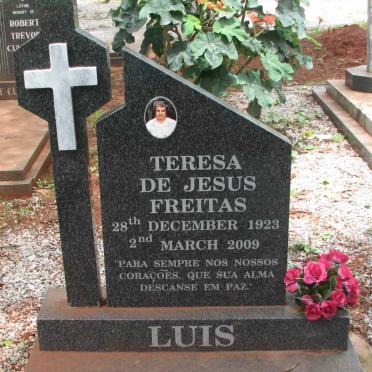 LUIS Teresa De Jesus Freitas 1923-2009