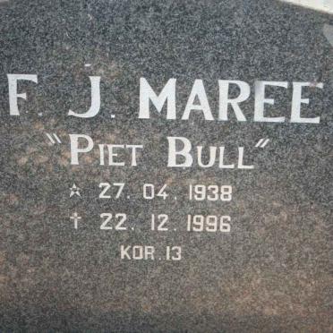 MAREE F.J. 1938-1996