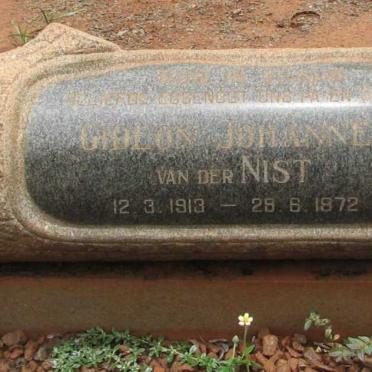 NIST Gideon Johannes, van der 1913-1972
