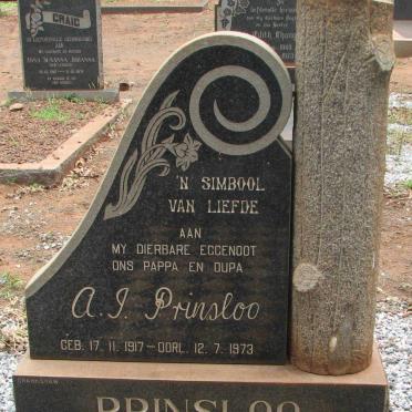 PRINSLOO A.J. 1917-1973