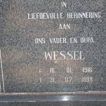 RICHTER Wessel 1916-1999