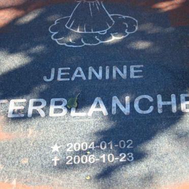 TERBLANCHE Jeanine 2004-2006