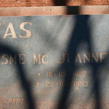 THOMAS William Frank 1917-1967 &amp; Esme McJeanette 1922-1993