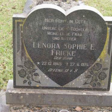 FRICKE Lenora Sophie E. 1945-1974