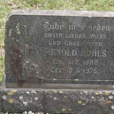 HOHLS Arnold 1898-1975