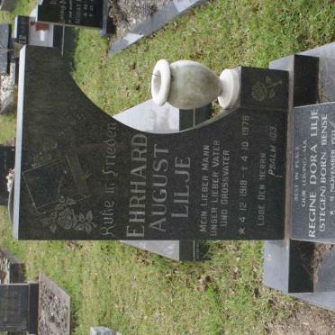 LILJE Ehrhard August 1918-1976 &amp; Regine Dora BENSE formerly STEGEN 1921-2001