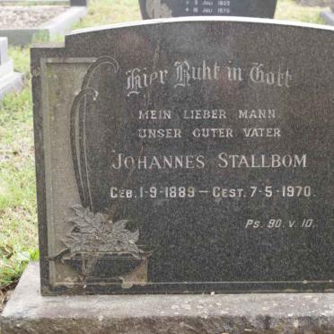 STALLBOM Johannes 1889-1970
