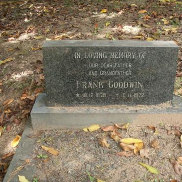 GOODWIN Frank 1879-1973