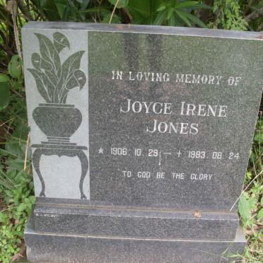 JONES Joyce Irene 1906-1983