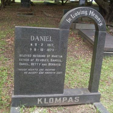 KLOMPAS Daniel 1917-1973 