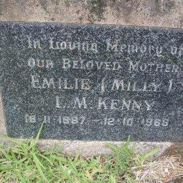 KENNY Emilie L.M. 1887-1966