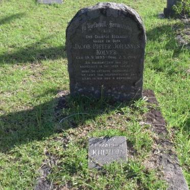 KOLVER Jacob Pieter Johannes 1893-1966 &amp; Mary Elizabeth 1899-1995_1