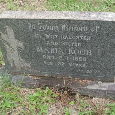 KOCH Maria -1958