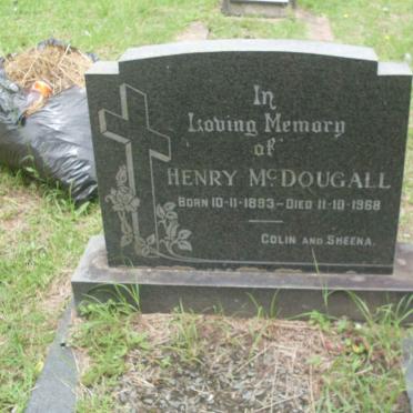 McDOUGALL Henry 1893-1968