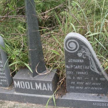 MOOLMAN Margaretha nee FOURIE 1917-1981