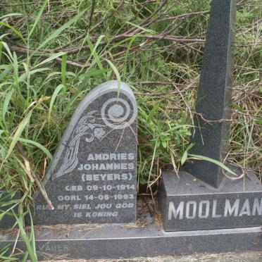 MOOLMAN Andries Johannes 1914-1993 &amp; Margaretha FOURIE 1917-1981