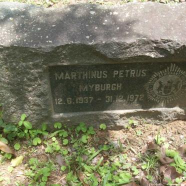 MYBURGH Marthinus Petrus 1937-1972