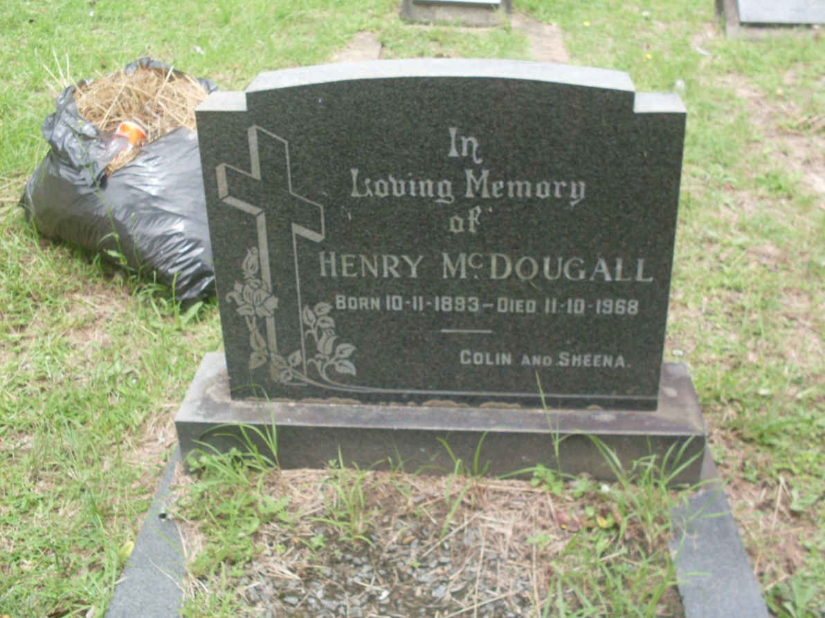 McDOUGALL Henry 1893-1968