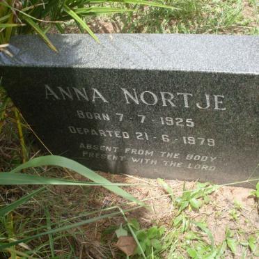 NORTJE Anna 1925-1979