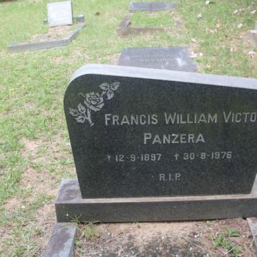 PANZERA Francis William Victor 1897-1976