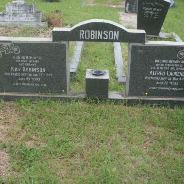 ROBINSON Alfred Laurence -1984 &amp; Kay -1989