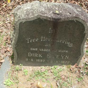 STEYN Dirk 1897-1972