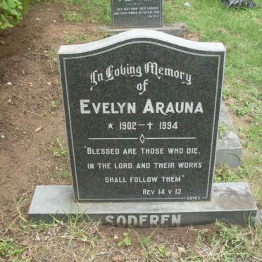 SODEREN Evelyn Arauna 1902-1994